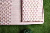 Muted Mystery Premium Cotton Hand Block Print Bedsheet